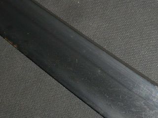 WAKIZASHI (sword) only blade : MUROMACHI : 26.  4 × 21.  1 