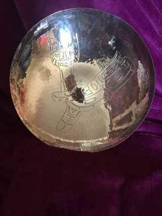 Native American Indian Signed Bowl