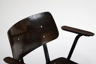 2x Galvanitas S17 vintage design chairs - Jean Prouvé,  Wim Rietveld 7