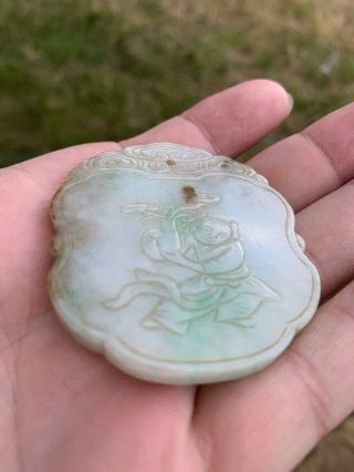 chinese antique Green jade Qing China Asian 3