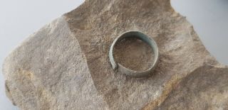 Stunning very Rare Roman bronze finger ring, .  L35k 6
