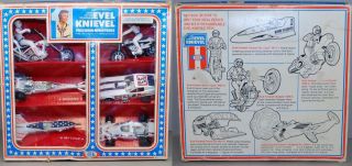 Evel Knievel 1977 Ideal MIB Die - Cast 6 Six Pack 2