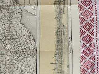 Antique Mapa de la isla De cuba Y plano de la habana 1853 11