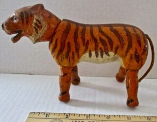 Antique Schoenhut Humpty Dumpty Circus - Tiger