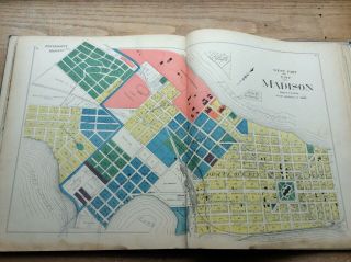 Atlas,  Plat Book of Dane County Wisconsin 1899 10