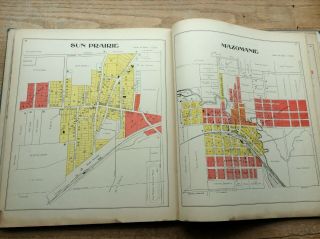 Atlas,  Plat Book of Dane County Wisconsin 1899 12