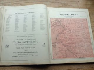 Atlas,  Plat Book of Dane County Wisconsin 1899 5