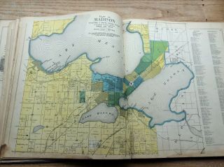 Atlas,  Plat Book of Dane County Wisconsin 1899 6