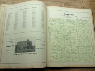 Atlas,  Plat Book of Dane County Wisconsin 1899 7