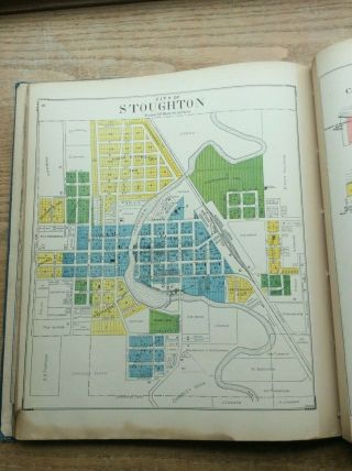 Atlas,  Plat Book of Dane County Wisconsin 1899 8