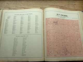 Atlas,  Plat Book of Dane County Wisconsin 1899 9