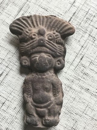 Pre Columbian Ancient Terra - Cotta Effigy Teuchitlan Tradition Jalisco Mx