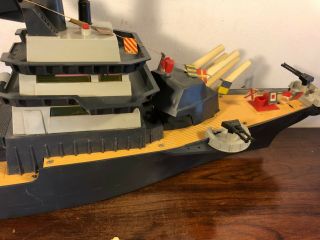 Vintage USS Battlewagon B - 400 Battleship Deluxe Reading 1963 Large 33” 10