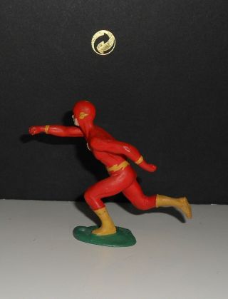 1966 Ideal Batman & Justice League Play Set Plastic 3 Inch Flash Figure Portugal 4