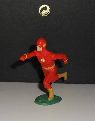 1966 Ideal Batman & Justice League Play Set Plastic 3 Inch Flash Figure Portugal 5