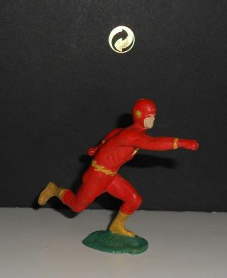 1966 Ideal Batman & Justice League Play Set Plastic 3 Inch Flash Figure Portugal 7