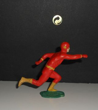 1966 Ideal Batman & Justice League Play Set Plastic 3 Inch Flash Figure Portugal 8