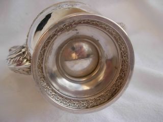 ANTIQUE FRENCH STERLING SILVER COFFEE POT,  LOUIS XVI STYLE,  EARLY 20th CENTURY 6