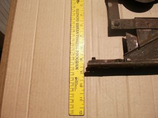 Vtg.  POCKET DOOR ROLLERS Architectural Hardware - Pair - TOP ROLLER PAIR 3