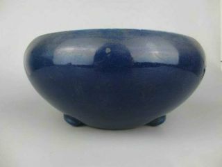 Chinese Antique Porcelain 18th Blue Glaze Incense Burners