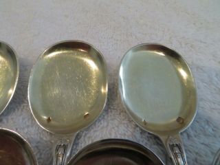 early 20th french sterling silver 12 ice cream spoons Puiforcat Louis XVI st 12