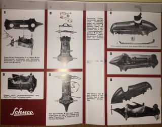 Schuco 2098 Kit Montage Grand Prix Mercedes 1936 W25 Silver Arrow wind - up 6