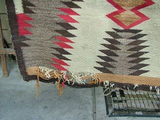 ANTIQUE NAVAJO RUG,  58 