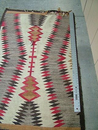 ANTIQUE NAVAJO RUG,  58 