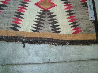 ANTIQUE NAVAJO RUG,  58 