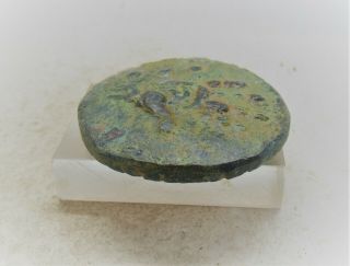 VERY RARE CIRCA 4TH CENTURY BC ANCIENT GREEK AE TOKEN 3