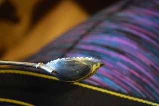 Vintage Tiffany & Co Sterling Silver Julep Leaf Spoons (6) 3