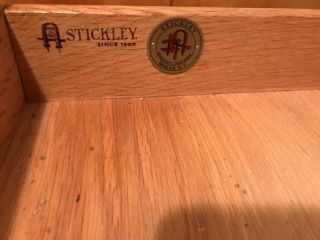 Stickley (998) Harvey Ellis Storage Cocktail Table 89 - 743 Almost 6
