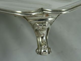 SMART solid silver INK STAND,  1920,  859gm - Barnard Family 5