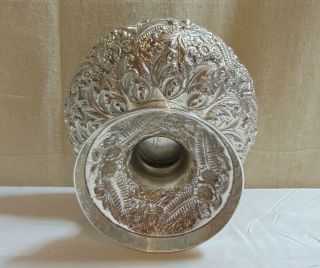 Welsh & Brother Sterling Silver Repousse Pedestal Bowl,  Baltimore circa 1902 7
