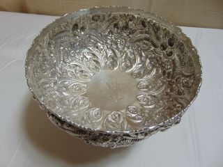 Welsh & Brother Sterling Silver Repousse Pedestal Bowl,  Baltimore circa 1902 9