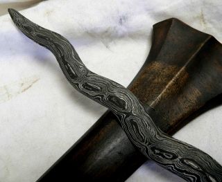 7 lok KERIS from Bali Indonesia with PAMOR kris sword knife art dagger 8