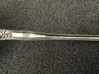 Cupid By Dominick & Haff Sterling Silver Gravy Ladle 11” With Monogram 7