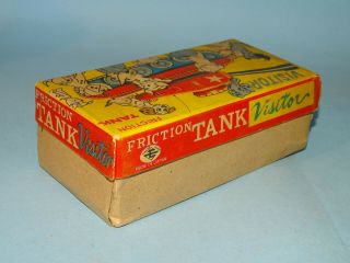 VISITOR 101 DALMATIANS TANK TIN FRICTION TOY BOX JAPAN 8