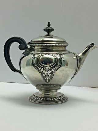 Heavy Antique Sterling Silver Tiffany & Co.  American Silver Teapot