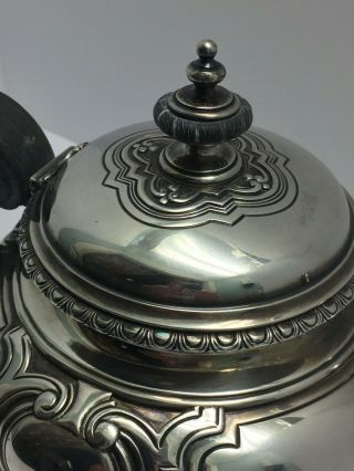 HEAVY ANTIQUE STERLING SILVER TIFFANY & CO.  AMERICAN SILVER TEAPOT 3