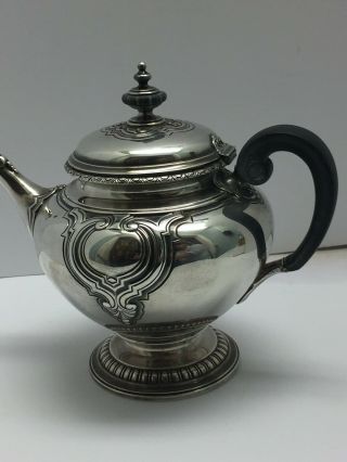 HEAVY ANTIQUE STERLING SILVER TIFFANY & CO.  AMERICAN SILVER TEAPOT 7