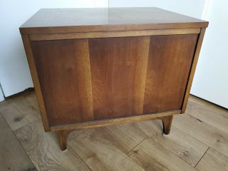 Vintage 1960 ' s MCM Broyhill Brasilia Nightstand 5