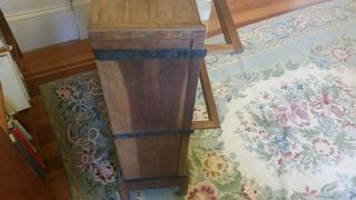 Antique Two Section Oak Stacking Barrister Lawyers Bookcase Macey 811,  Finish 8 6