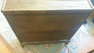 Antique Two Section Oak Stacking Barrister Lawyers Bookcase Macey 811,  Finish 8 8