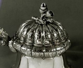 Jones Ball & Co.  Silver Coffee Pot 1854 - Listed 2 Years 7