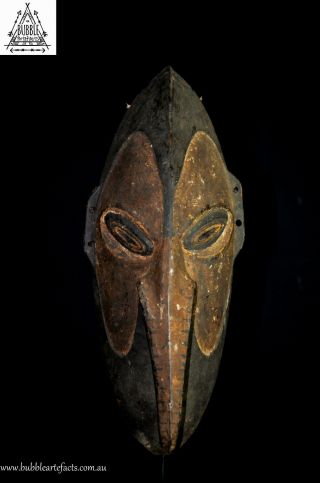 Stunning Fine Angoram Spirit Dance Mask,  Lower Sepik,  Papua Guinea,  Png