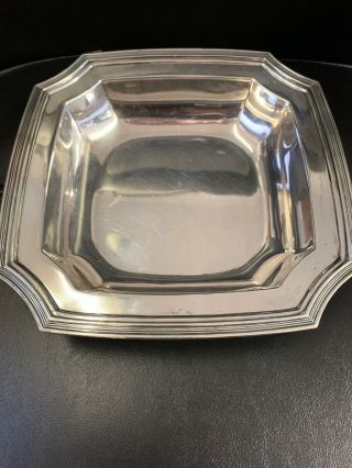 Tiffany & Co Makers Sterling Silver 9 " X 9 " Serving Bowl Dish 17832 1247