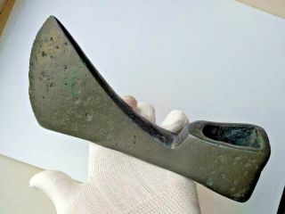 Ancient battle ax iron,  Kievan Rus - Vikings 12 - 14 century AD,  Museum piece 8