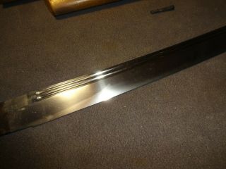 K81 Japanese sword wakizashi in shirosaya mountings 