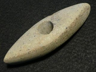 4600y.  O: Great Battle Ax Axe Boat Shaped 121mms Stone Age Neolithic Corded Ware